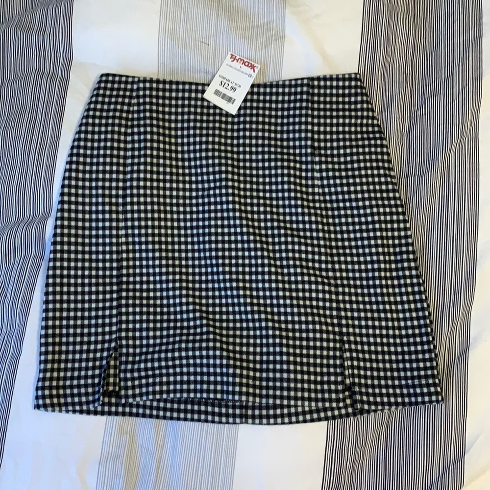 Plaid skirt